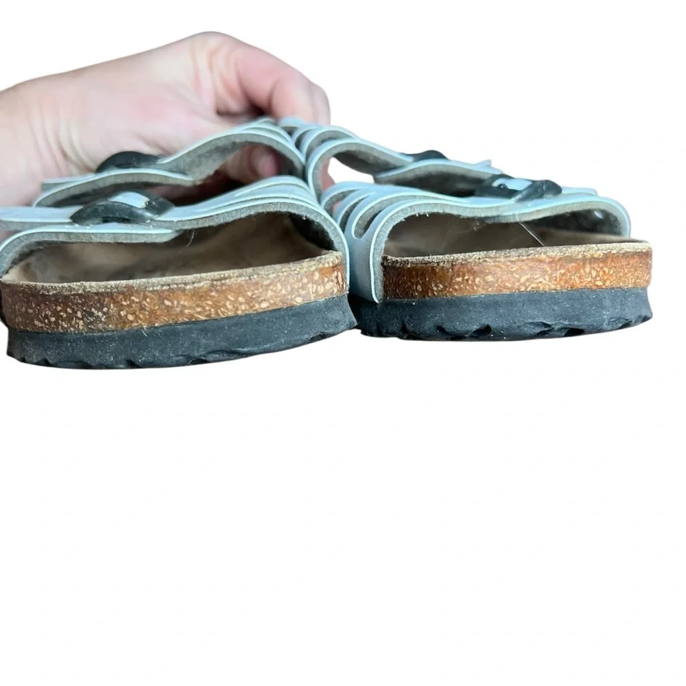Birkenstock Birki’s Granada Slip-on Sandal Blue Comfort Women’s 36 (US 6) - Picture 6 of 9